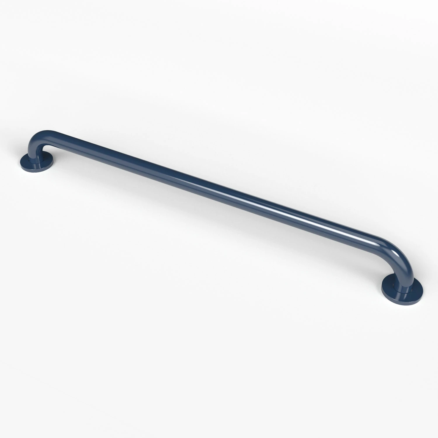 Nymas NymaPRO Stainless Steel Grab Rail 35mm Diameter 900mm Length - Dark Blue 4 Nymas NymaPRO Stainless Steel Grab Rail 35mm Diameter 900mm Length - Dark Blue - Image 2
