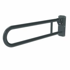 Nymas NymaPRO Stainless Steel Lift And Lock Hinged Grab Rail 800mm Length - Dark Grey 5 Nymas NymaPRO Stainless Steel Lift And Lock Hinged Grab Rail 800mm Length - Dark Grey -HEATANDPLUMB Sales nymas nymapro grab rail 211880 dg