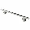 Nymas NymaPRO Contemporary Nylon Flanged Straight Grab Rail 620mm Length - Polished 2 Nymas NymaPRO Contemporary Nylon Flanged Straight Grab Rail 620mm Length - Polished -HEATANDPLUMB Sales nymas nymapro grab rail 310062 sp