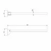 Nymas NymaPRO Premium Friction Single Arm Grab Rail With Exposed Fixings 800mm Length - Polished 1 Nymas NymaPRO Premium Friction Single Arm Grab Rail With Exposed Fixings 800mm Length - Polished -HEATANDPLUMB Sales nymas nymapro grab rail 310480 sp 2
