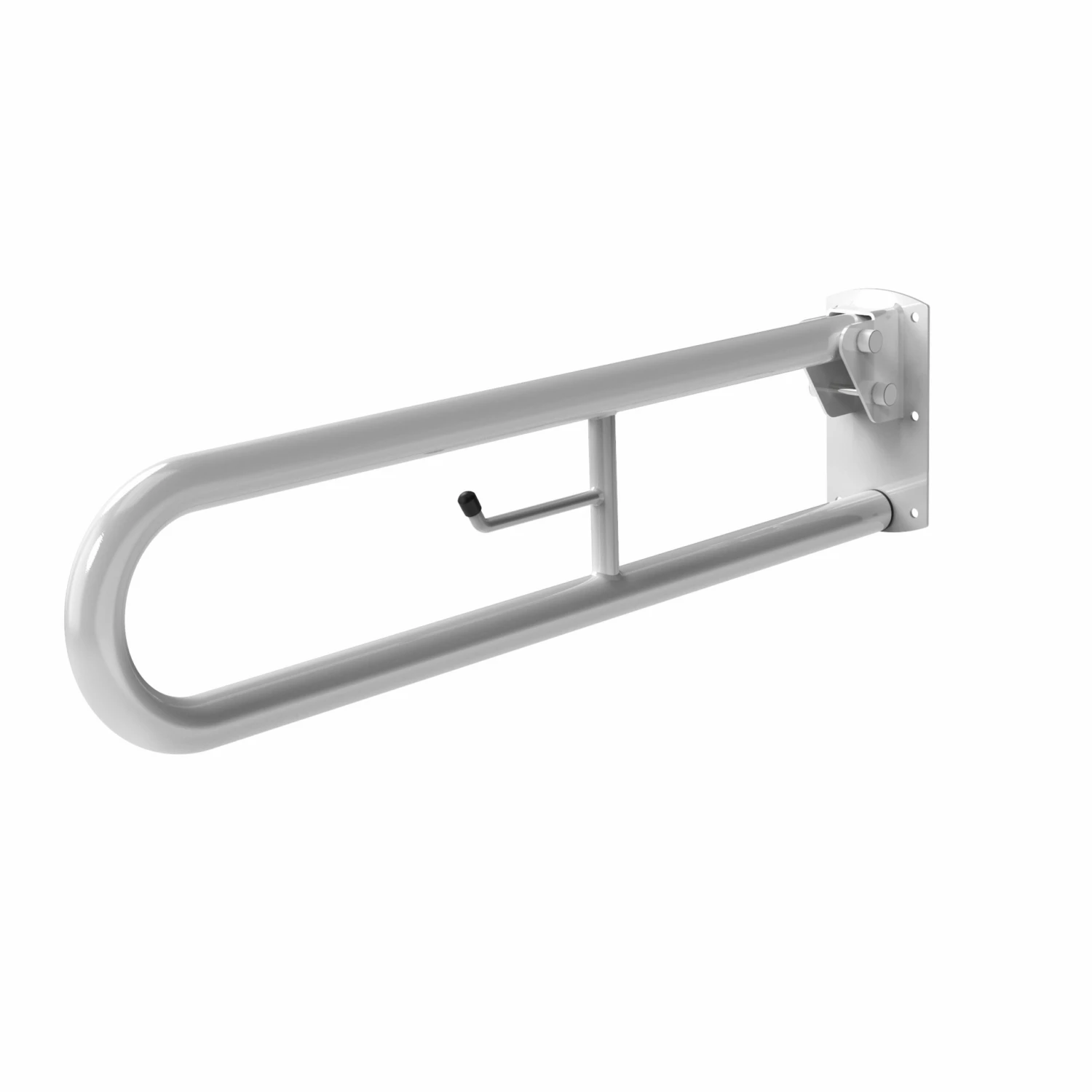 Nymas NymaPRO Trombone Lift And Lock Grab Rail 800mm Length - White 4 Nymas NymaPRO Trombone Lift And Lock Grab Rail 800mm Length - White - Image 2