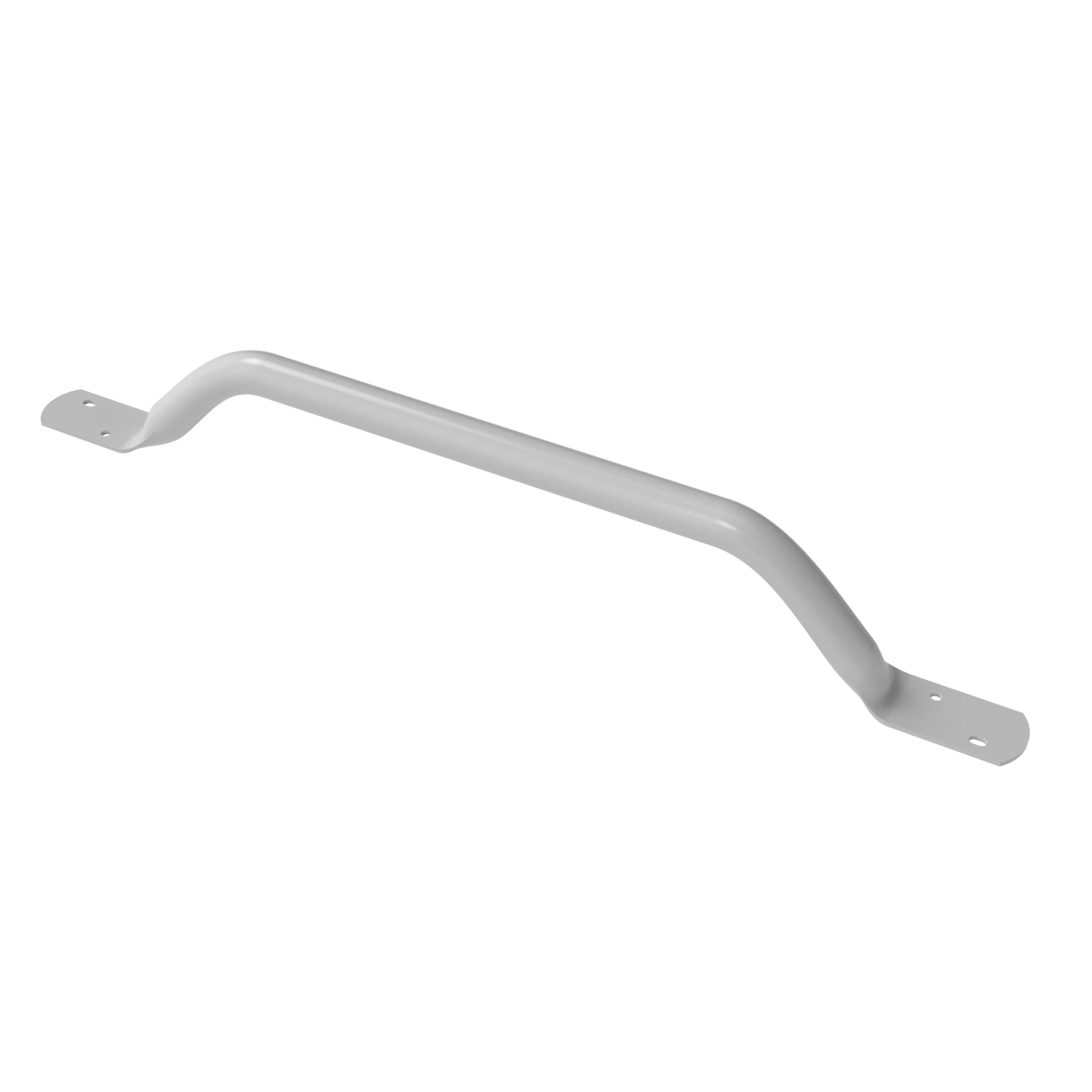 Nymas NymaPRO Flat End Steel Grab Rail 610mm Length - White 4 Nymas NymaPRO Flat End Steel Grab Rail 610mm Length - White - Image 2