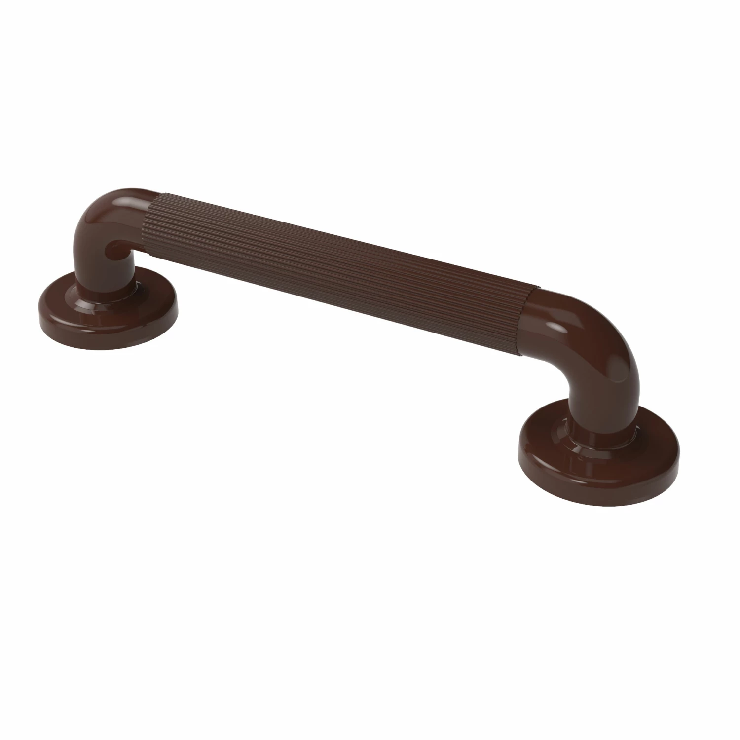 Nymas NymaPRO Plastic Fluted Grab Rail With Concealed Fixings 300mm Length - Brown 3 Nymas NymaPRO Plastic Fluted Grab Rail With Concealed Fixings 300mm Length - Brown