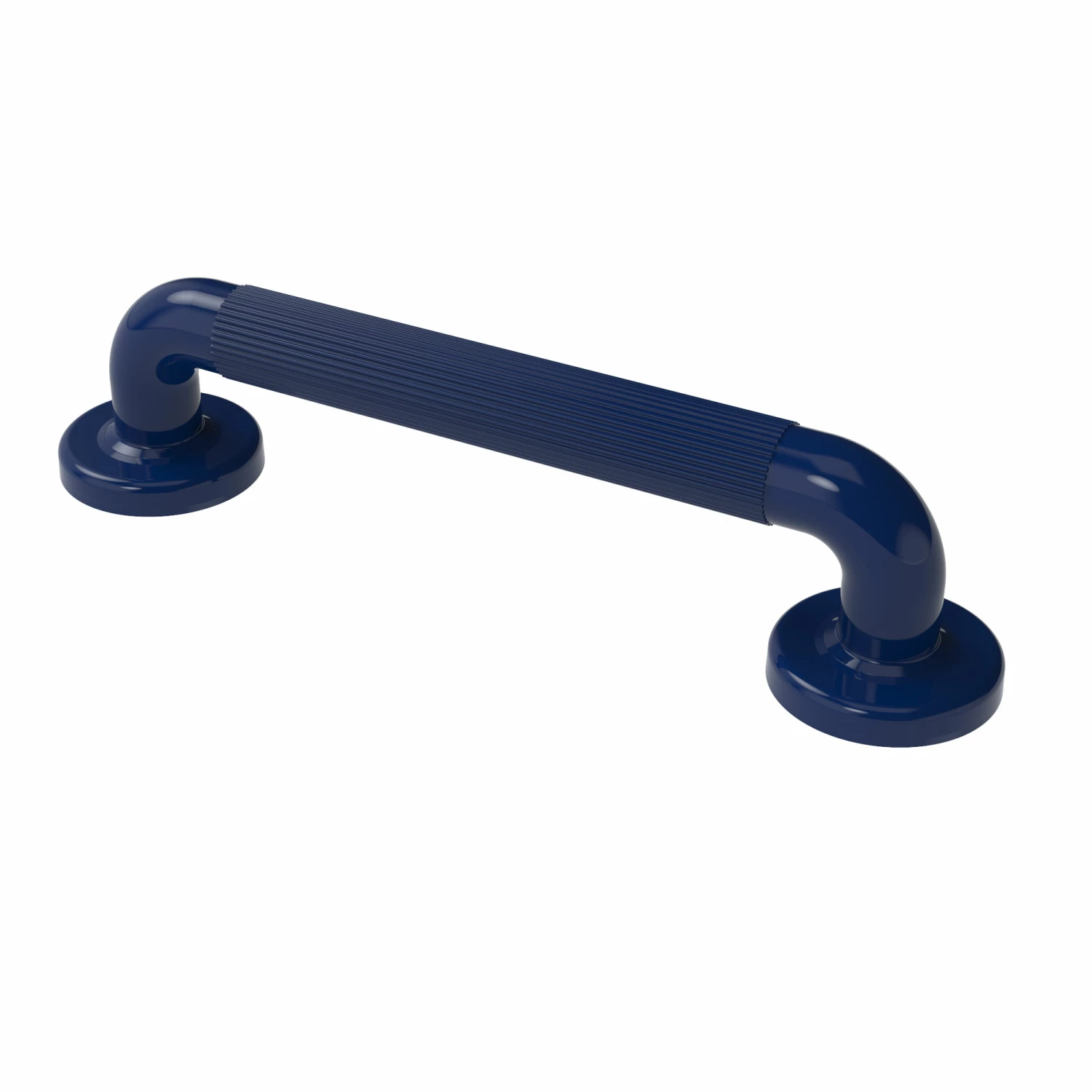 Nymas NymaPRO Plastic Fluted Grab Rail With Concealed Fixings 300mm Length - Electric Blue 4 Nymas NymaPRO Plastic Fluted Grab Rail With Concealed Fixings 300mm Length - Electric Blue - Image 2