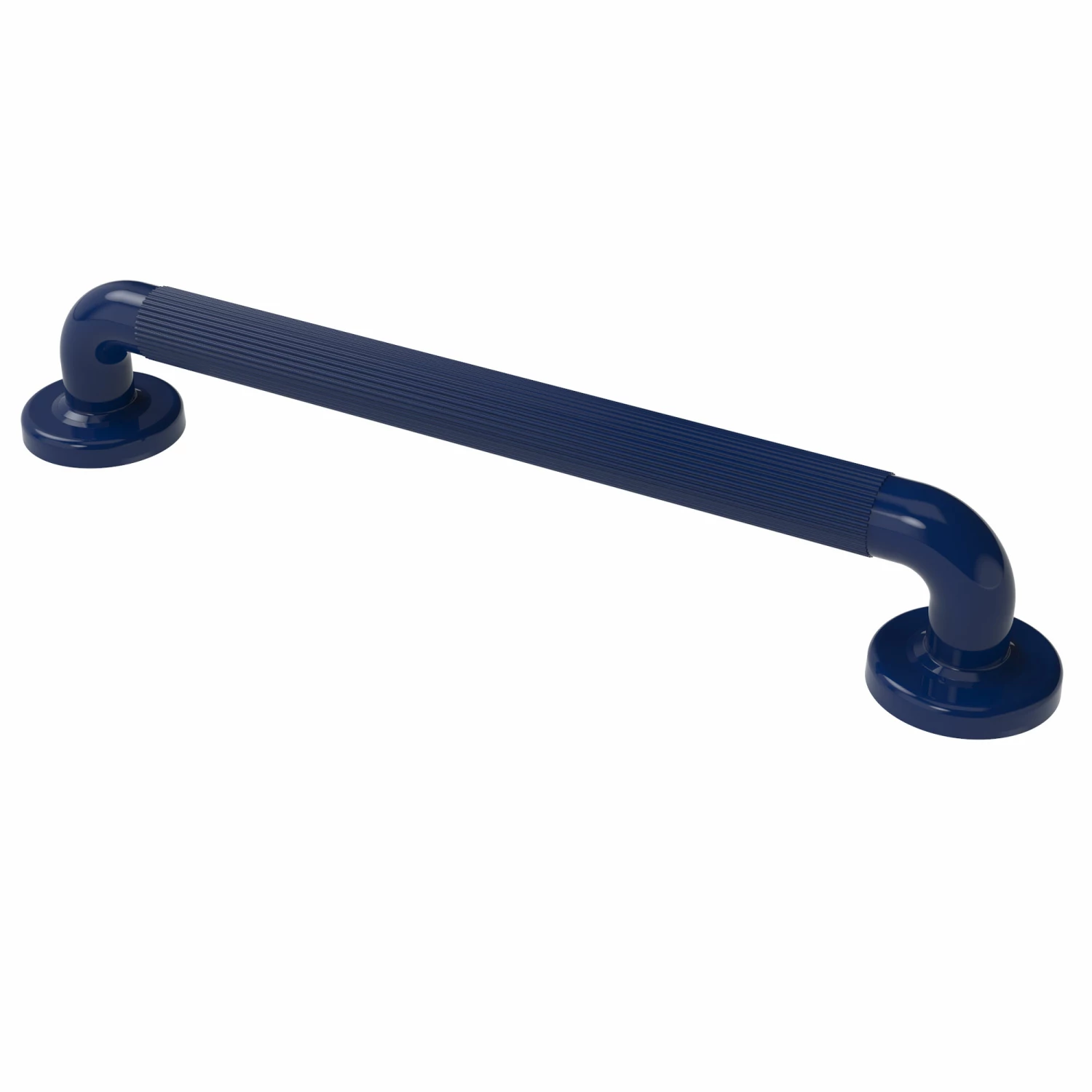 Nymas NymaPRO Plastic Fluted Grab Rail With Concealed Fixings 450mm Length - Electric Blue 4 Nymas NymaPRO Plastic Fluted Grab Rail With Concealed Fixings 450mm Length - Electric Blue - Image 2