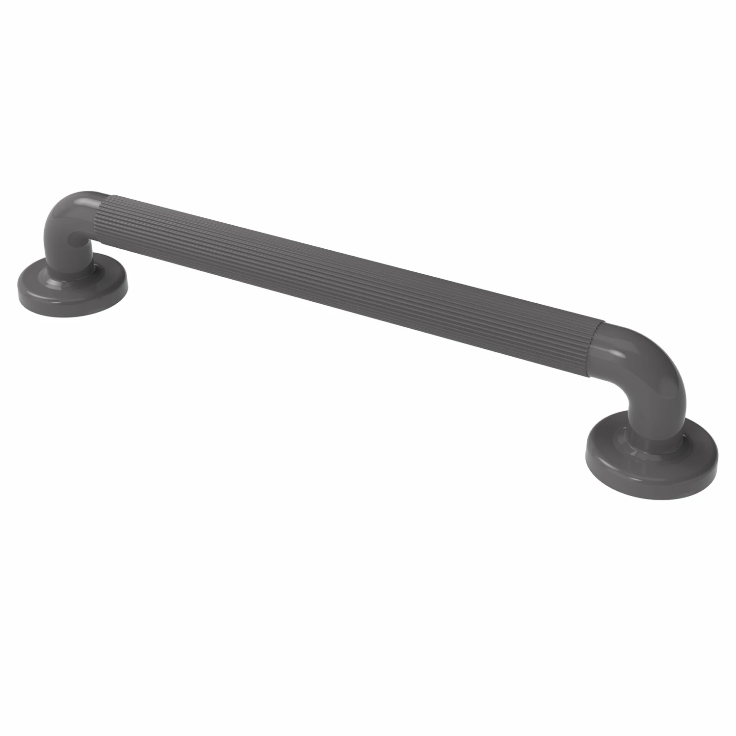 Nymas NymaPRO Plastic Fluted Grab Rail With Concealed Fixings 450mm Length - Grey 3 Nymas NymaPRO Plastic Fluted Grab Rail With Concealed Fixings 450mm Length - Grey