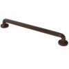 Nymas NymaPRO Plastic Fluted Grab Rail With Concealed Fixings 600mm Length - Brown
