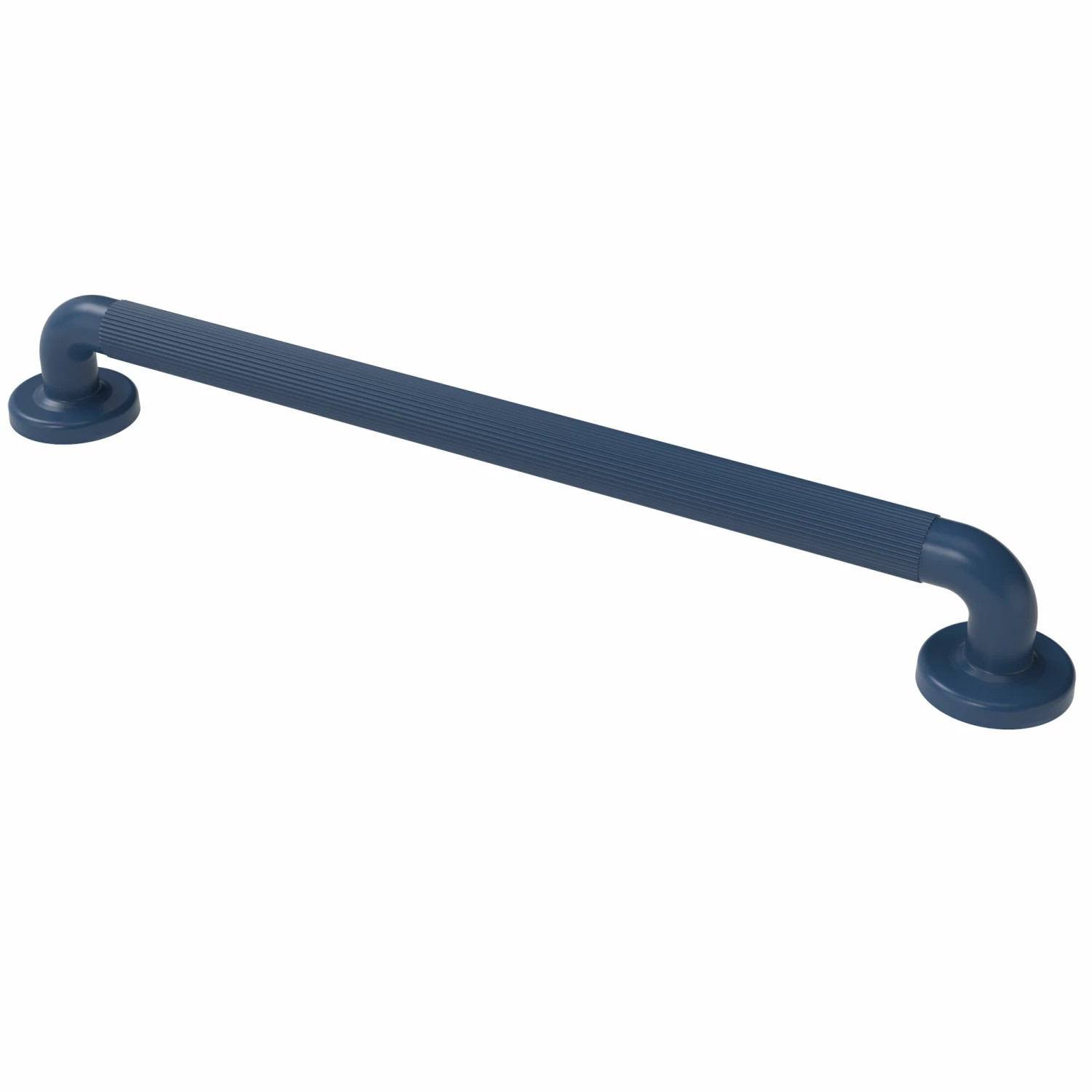 Nymas NymaPRO Plastic Fluted Grab Rail With Concealed Fixings 600mm Length - Dark Blue 3 Nymas NymaPRO Plastic Fluted Grab Rail With Concealed Fixings 600mm Length - Dark Blue