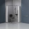 Nymas NymaSTYLE Doc M Luxury Shower Pack - Satin Grab Rails