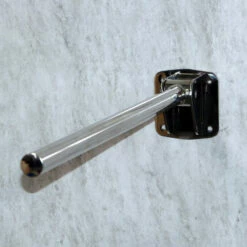 Nymas NymaPRO Premium Friction Single Arm Grab Rail With Exposed Fixings 800mm Length - Polished -HEATANDPLUMB Sales nymas premium grab rail 310480 sp 1