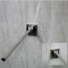 Nymas NymaPRO Premium Friction Single Arm Hinged Grab Rail With Concealed Fixings 800mm Length - Satin 2 Nymas NymaPRO Premium Friction Single Arm Hinged Grab Rail With Concealed Fixings 800mm Length - Satin -HEATANDPLUMB Sales nymas premium grab rail 310480c ss