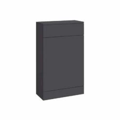 Orbit Ambience Back To Wall WC Unit 500mm Wide - Matt Grey