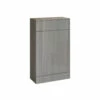 Orbit Ambience Back To Wall WC Unit 500mm Wide - Grey Oak 2 Orbit Ambience Back To Wall WC Unit 500mm Wide - Grey Oak -HEATANDPLUMB Sales orbit ambience bathroom furniture illumo025