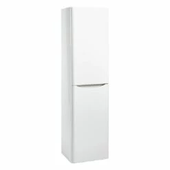Orbit Contour Wall Hung Tall Storage Unit 400mm Wide - Gloss White -HEATANDPLUMB Sales orbit contour bathroom furniture contour 1500tallboy gwte