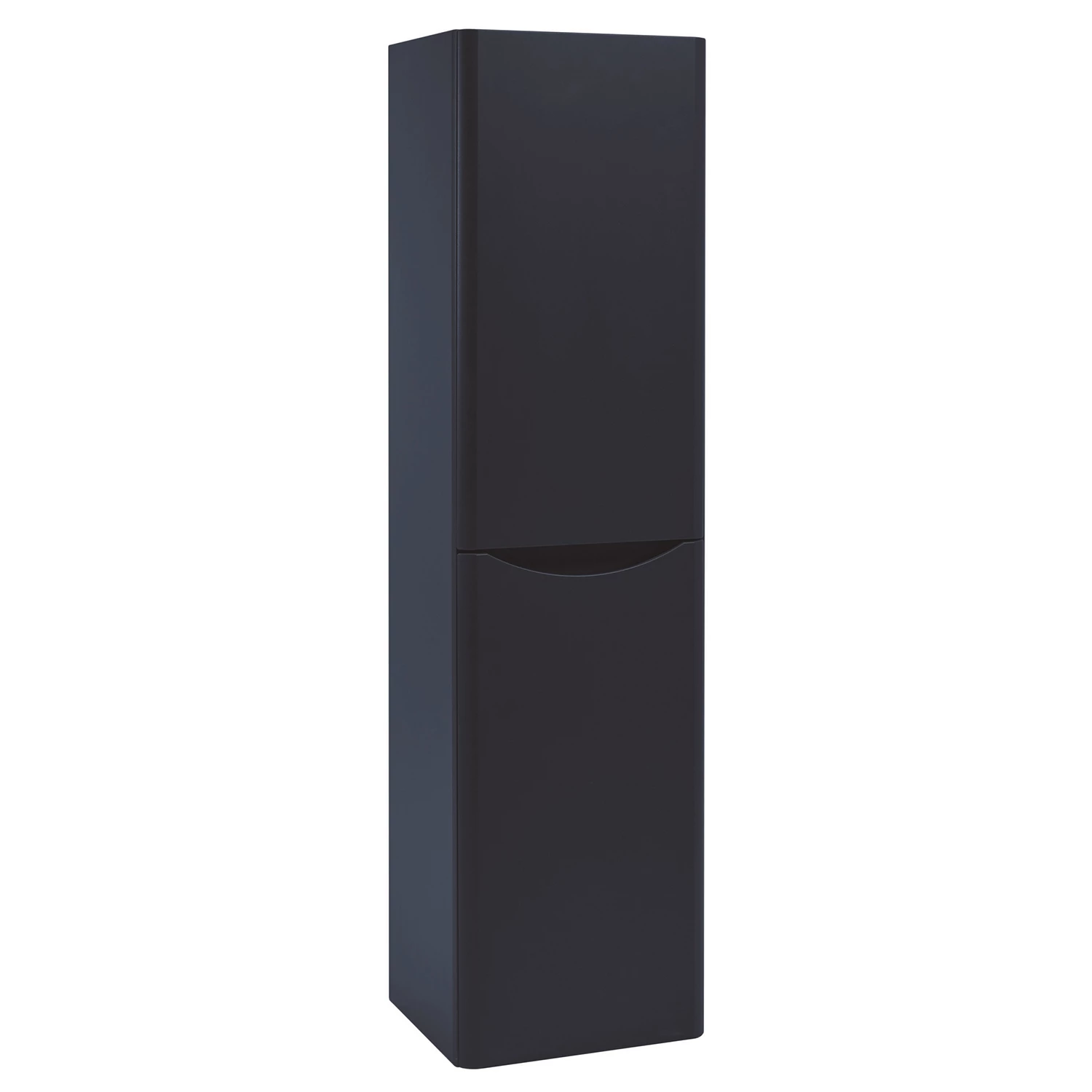 Orbit Contour Wall Hung Tall Storage Unit 400mm Wide - Indigo Blue 3 Orbit Contour Wall Hung Tall Storage Unit 400mm Wide - Indigo Blue