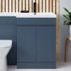 Orbit Empire Back To Wall WC Unit 500mm Wide - Matt Twilight Blue -HEATANDPLUMB Sales orbit empire bathroom furniture skyfurn005 1