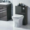 Orbit Eve Back To Wall WC Toilet Unit 500mm Wide - Wolf Grey 1 Orbit Eve Back To Wall WC Toilet Unit 500mm Wide - Wolf Grey -HEATANDPLUMB Sales orbit eve bathroom furniture orevebtwwctu50 1