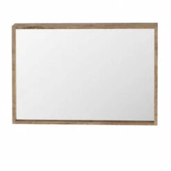 Orbit Illumo Bathroom Mirror 600mm H X 800mm W - Rustic Oak -HEATANDPLUMB Sales orbit illumo bathroom mirror illumo014 2