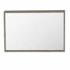 Orbit Illumo Bathroom Mirror 600mm H X 800mm W - Grey Oak -HEATANDPLUMB Sales orbit illumo bathroom mirror illumo015 5