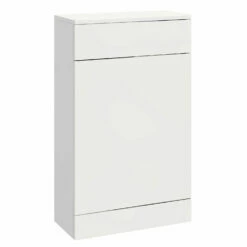 Orbit Life Back To Wall WC Unit 500mm Wide - Gloss White