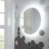Orbit Lunar LED Bathroom Mirror With Demister Pad 600mm Diameter 1 Orbit Lunar LED Bathroom Mirror With Demister Pad 600mm Diameter -HEATANDPLUMB Sales orbit lunar bathroom mirror ledmirror005 1 1