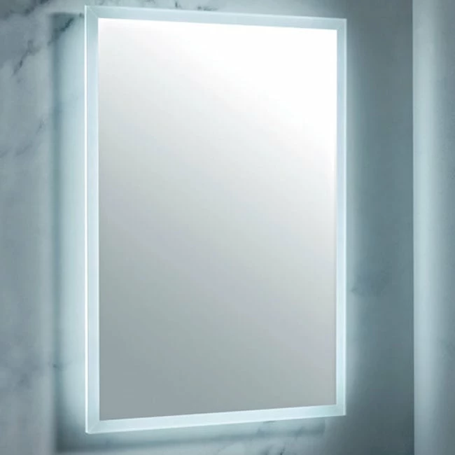 Orbit Mosca LED Bathroom Mirror With Demister Pad And Shaver Socket 700mm H 500mm W 5 Orbit Mosca LED Bathroom Mirror With Demister Pad And Shaver Socket 700mm H 500mm W - Image 3