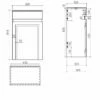 Orbit Classica Traditional Back To Wall WC Unit 500mm Wide - Stone Grey 2 Orbit Classica Traditional Back To Wall WC Unit 500mm Wide - Stone Grey -HEATANDPLUMB Sales orbit traditional bathroom furniture tradfurn005 1