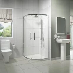 Pure Bathroom En-Suite With Quadrant Shower Enclosure - 900mm X 900mm 10 Pure Bathroom En-Suite With Quadrant Shower Enclosure - 900mm X 900mm -HEATANDPLUMB Sales own brand pure bathroom suite klpk2075