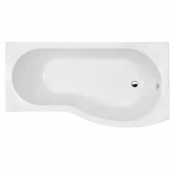 Nuie B-Shaped Shower Bath 1700mm X 735mm/900mm - Right Handed 11 Nuie B-Shaped Shower Bath 1700mm X 735mm/900mm - Right Handed -HEATANDPLUMB Sales premier b shaped bath wbb1585r