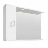 Nuie Mayford Mirrored Bathroom Cabinet 750mm H X 1050mm W White - Left Handed 1 Nuie Mayford Mirrored Bathroom Cabinet 750mm H X 1050mm W White - Left Handed -HEATANDPLUMB Sales premier mayford bathroom cabinet prc116
