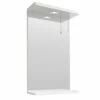 Nuie Mayford Bathroom Mirror 750mm H X 450mm W - Gloss White 1 Nuie Mayford Bathroom Mirror 750mm H X 450mm W - Gloss White -HEATANDPLUMB Sales premier mayford bathroom mirror prc111