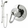 Nuie Ocean Concealed Single Lever Shower Valve With Slider Rail Kit - Chrome 2 Nuie Ocean Concealed Single Lever Shower Valve With Slider Rail Kit - Chrome -HEATANDPLUMB Sales premier ocean complete mixer shower a3200 a3273a 3