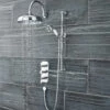 Nuie Traditional Triple Concealed Shower Valve With Slide Rail Kit And Fixed Shower Head - Chrome 1 Nuie Traditional Triple Concealed Shower Valve With Slide Rail Kit And Fixed Shower Head - Chrome -HEATANDPLUMB Sales premier traditional complete mixer shower hapkcs24 7