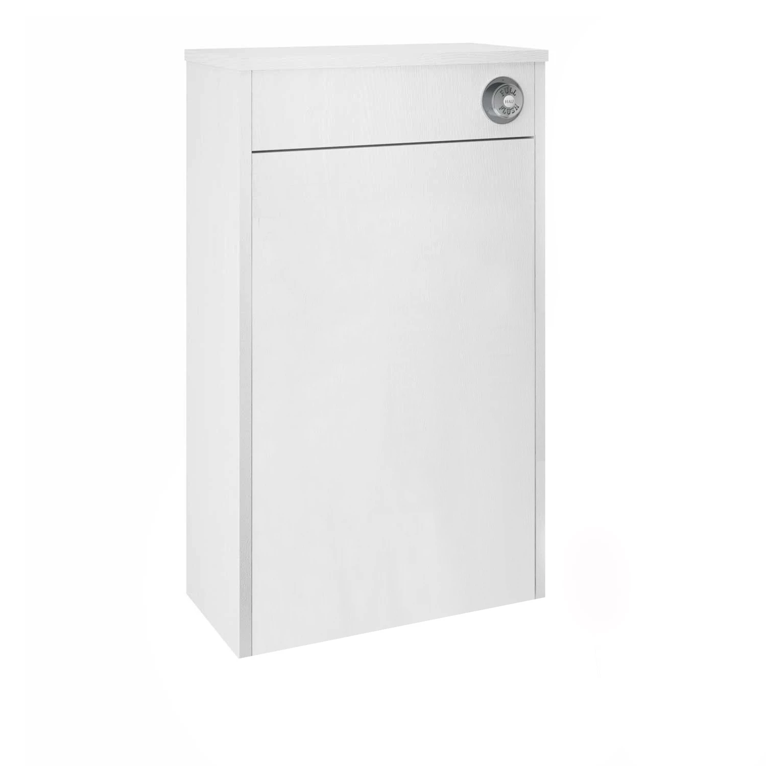 Nuie York Back To Wall WC Toilet Unit 500mm Wide - White Ash 3 Nuie York Back To Wall WC Toilet Unit 500mm Wide - White Ash