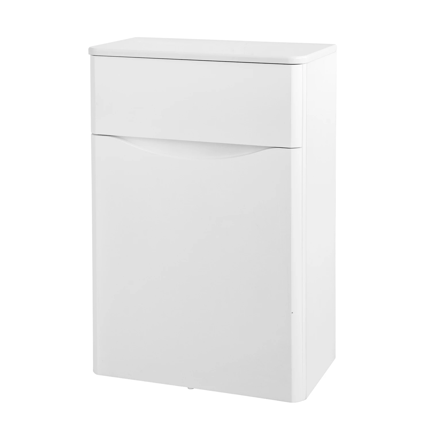 Prestige Arc Back To Wall WC Toilet Unit 500mm Wide - Gloss White 4 Prestige Arc Back To Wall WC Toilet Unit 500mm Wide - Gloss White - Image 2