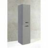 Prestige Options Wall Mounted Tall Storage Unit 350mm Wide Basalt Grey 2 Prestige Options Wall Mounted Tall Storage Unit 350mm Wide Basalt Grey -HEATANDPLUMB Sales prestige bathroom furniture klopwmtu350 1