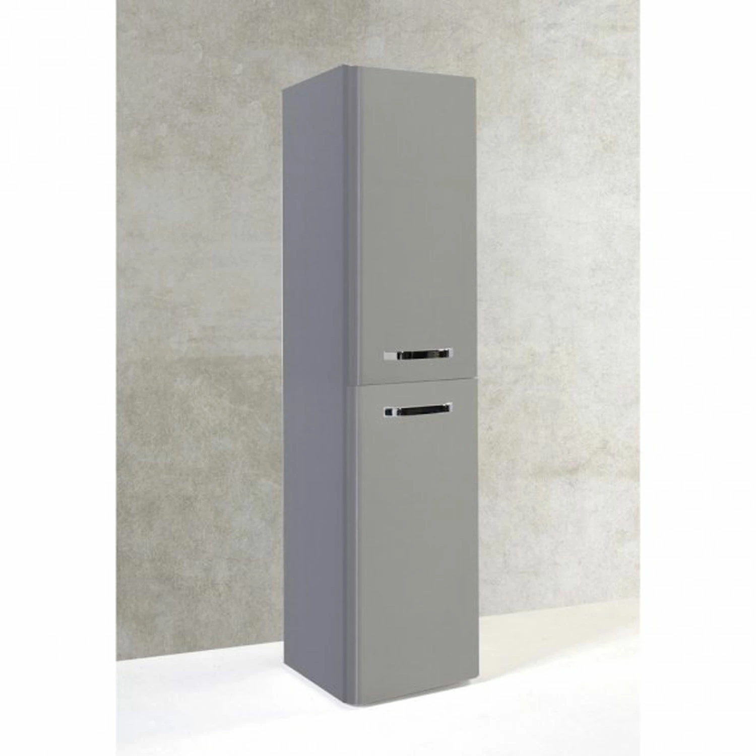 Prestige Options Wall Mounted Tall Storage Unit 350mm Wide Basalt Grey 3 Prestige Options Wall Mounted Tall Storage Unit 350mm Wide Basalt Grey