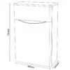 Prestige Arc Back To Wall WC Toilet Unit 500mm Wide - Gloss White 2 Prestige Arc Back To Wall WC Toilet Unit 500mm Wide - Gloss White -HEATANDPLUMB Sales prestige cayo bathroom furniture fur479ca 1