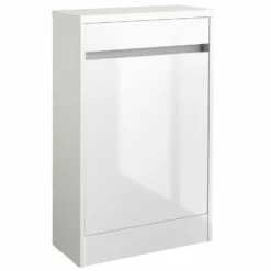 Prestige City Back To Wall Toilet WC Unit 494mm Wide - White -HEATANDPLUMB Sales prestige city bathroom furniture fur701ci
