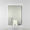 Prestige Como LED Bathroom Mirror With Sensor Switch And Demister Pad 700mm H X 500mm W -HEATANDPLUMB Sales prestige como bathroom mirror mir007