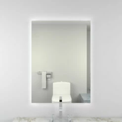 Prestige Como LED Bathroom Mirror With Sensor Switch And Demister Pad 700mm H X 500mm W