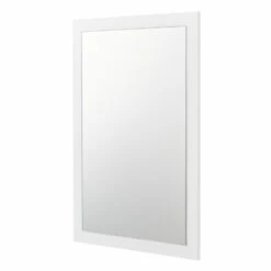 Prestige Kore Bathroom Mirror 900mm H X 600mm W - White -HEATANDPLUMB Sales prestige kore bathroom mirror kor600mir w 2