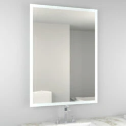 Prestige Manton LED Bathroom Mirror 700mm H X 500mm W -HEATANDPLUMB Sales prestige manton bathroom mirror mir002 2