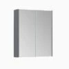 Prestige Options Mirror Cabinet 600mm Wide Basalt Grey 2 Prestige Options Mirror Cabinet 600mm Wide Basalt Grey -HEATANDPLUMB Sales prestige options bathroom cabinet fur299op