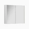 Prestige Options Mirror Cabinet 800mm Wide White 2 Prestige Options Mirror Cabinet 800mm Wide White -HEATANDPLUMB Sales prestige options bathroom cabinet fur300op 1