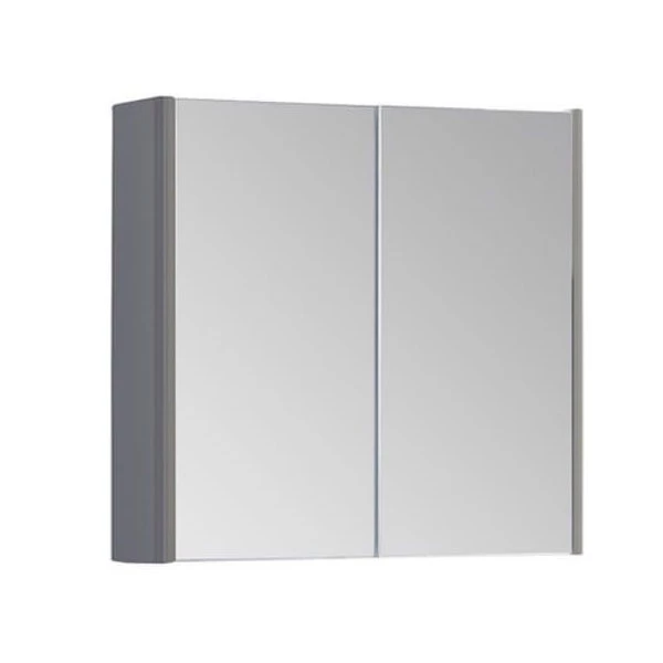 Prestige Options Mirror Cabinet 800mm Wide Basalt Grey 3 Prestige Options Mirror Cabinet 800mm Wide Basalt Grey