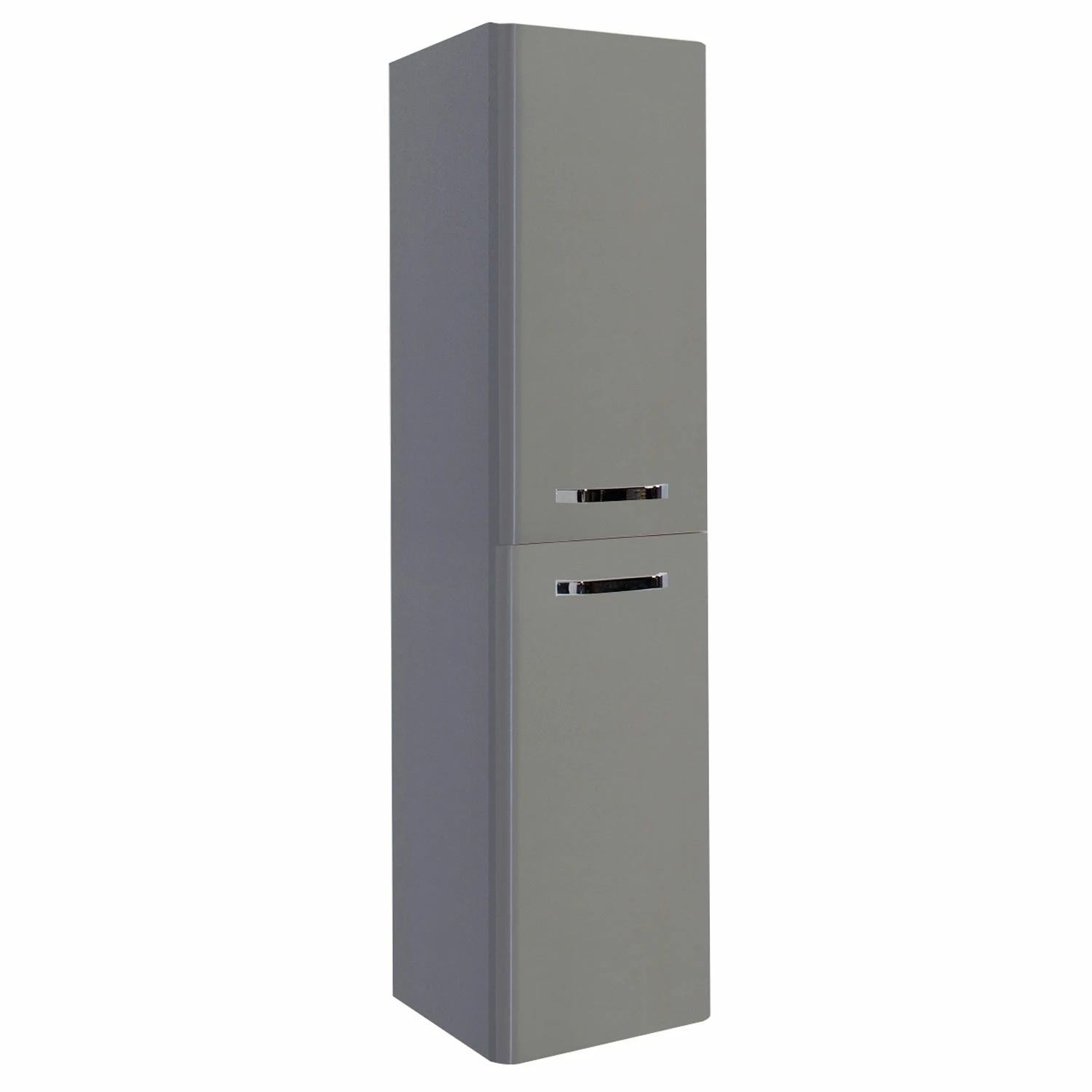 Prestige Options Wall Mounted Tall Storage Unit 350mm Wide Basalt Grey 4 Prestige Options Wall Mounted Tall Storage Unit 350mm Wide Basalt Grey - Image 2
