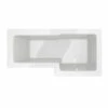 Prestige Tetris L Shaped Shower Bath 1500mm X 700mm/850mm Right Hand 2 Prestige Tetris L Shaped Shower Bath 1500mm X 700mm/850mm Right Hand -HEATANDPLUMB Sales prestige tetris bath bat044te 2