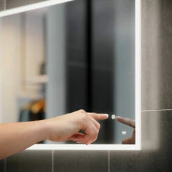 RAK Aphrodite 1-Door Mirrored Bathroom Cabinet 700mm H X 500mm W -HEATANDPLUMB Sales rak ceramics aphrodite bathroom cabinet rakaph5001 5