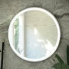 RAK Art Round LED Illuminated Bathroom Mirror With Demister Pad 800mm Diameter - Chrome -HEATANDPLUMB Sales rak ceramics art bathroom mirror rakartrncp5002